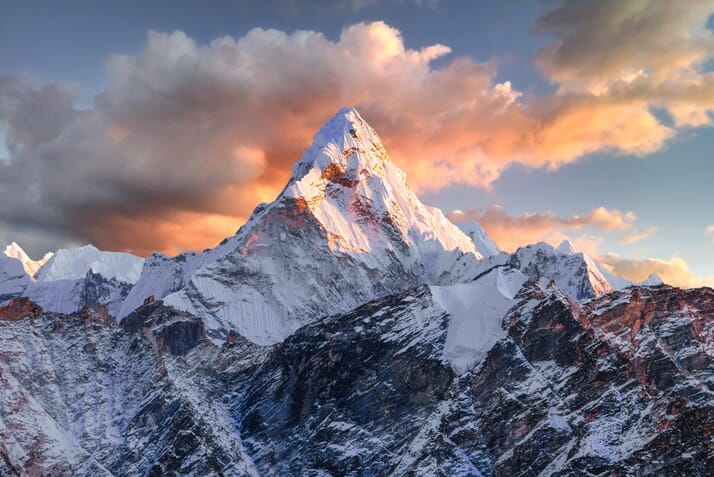 Ama Dablam mit Lobuche East Highlights