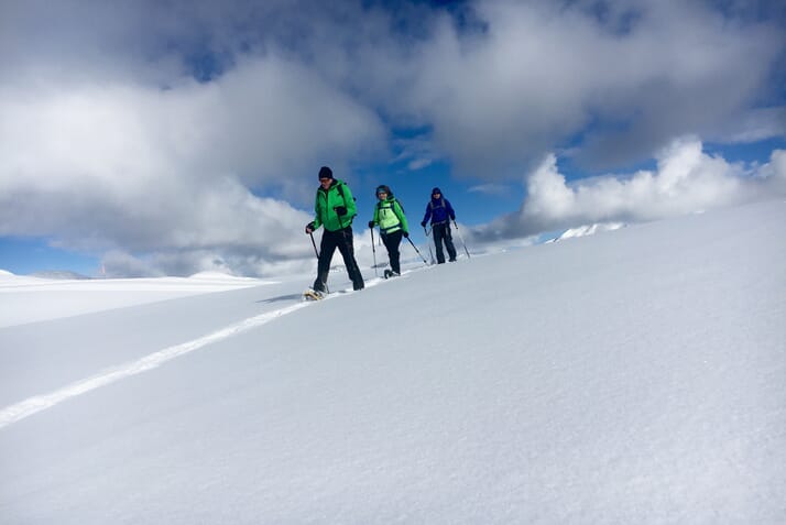 2-tägige Schneeschuh-Wanderung - auch als Privattour buchbar! Highlights
