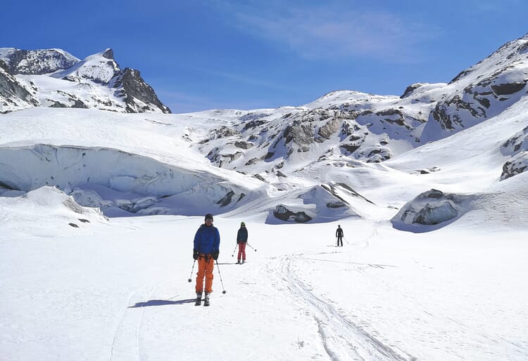 Skitour Allalinhorn - Strahlhorn