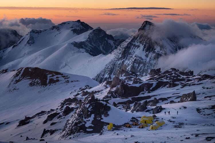 Unterwegs am Aconcagua