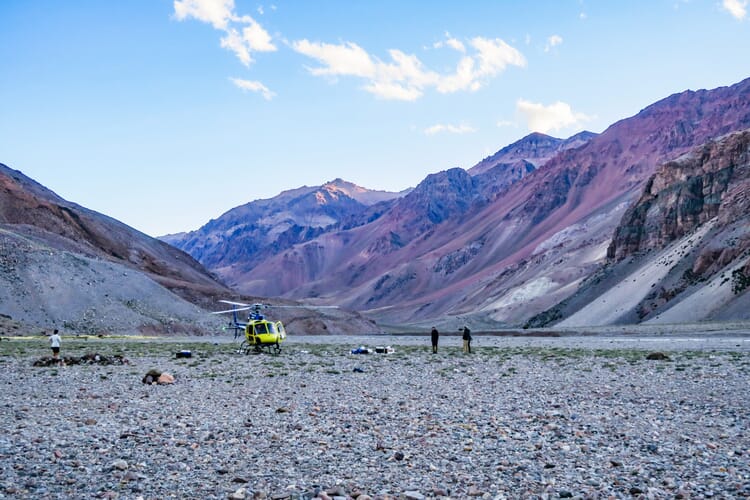 Unterwegs am Aconcagua