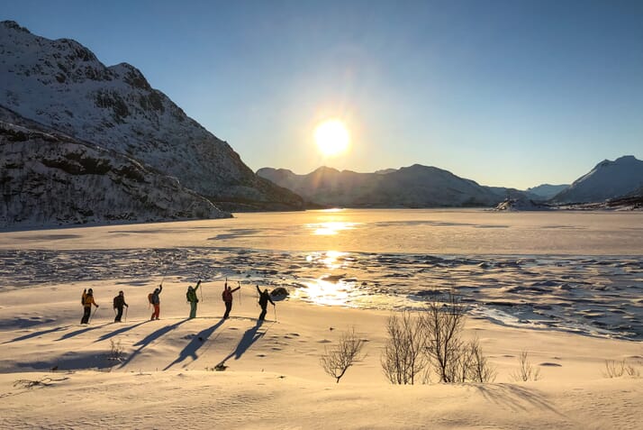 Skitourenreise Lofoten Highlights