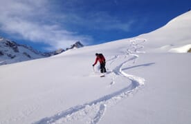 Schnupperskitouren ab Lidernenhütte SAC