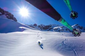 Skitour vom Flüelapass zum Piz Sarsura