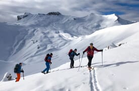 Skitour auf die Schwalmere 2777m