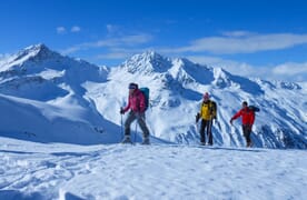 Skitouren im Sertig bei Davos