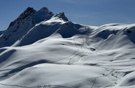 Skitouren Alp Flix in Graubünden