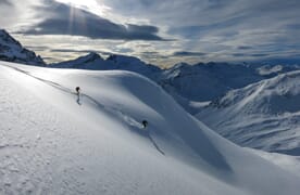 Skitouren Jenatschhütte