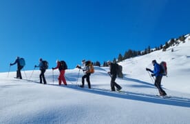 Schneeschuhwanderung in der Surselva