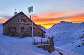 Schneeschuhtour Rotondohütte