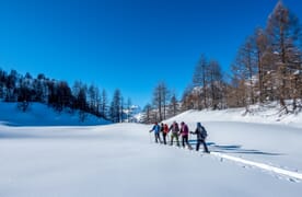 Schneeschuhwanderung im Valle Bedretto