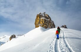Schneeschuhtour zu den Lobhörnern 4+1
