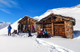 Schneeschuhtouren und Wellness in Vals