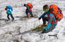 Grundkurs Bergsteigen Schnee & Eis Turtmann