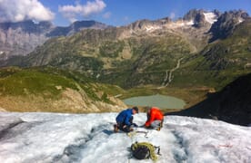 Grundkurs Bergsteigen Fels & Eis Susten