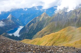 Hochtour Gipfel über der Greina