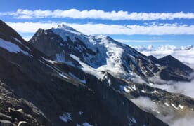 Hochtour Weissmies 4017m, Lagginhorn 4010m