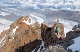 Hochtour Dom 4545m, Dufourspitze 4634m, Nordend 4608m