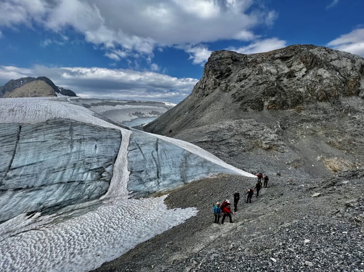 Gletschertrekking Planurahütte