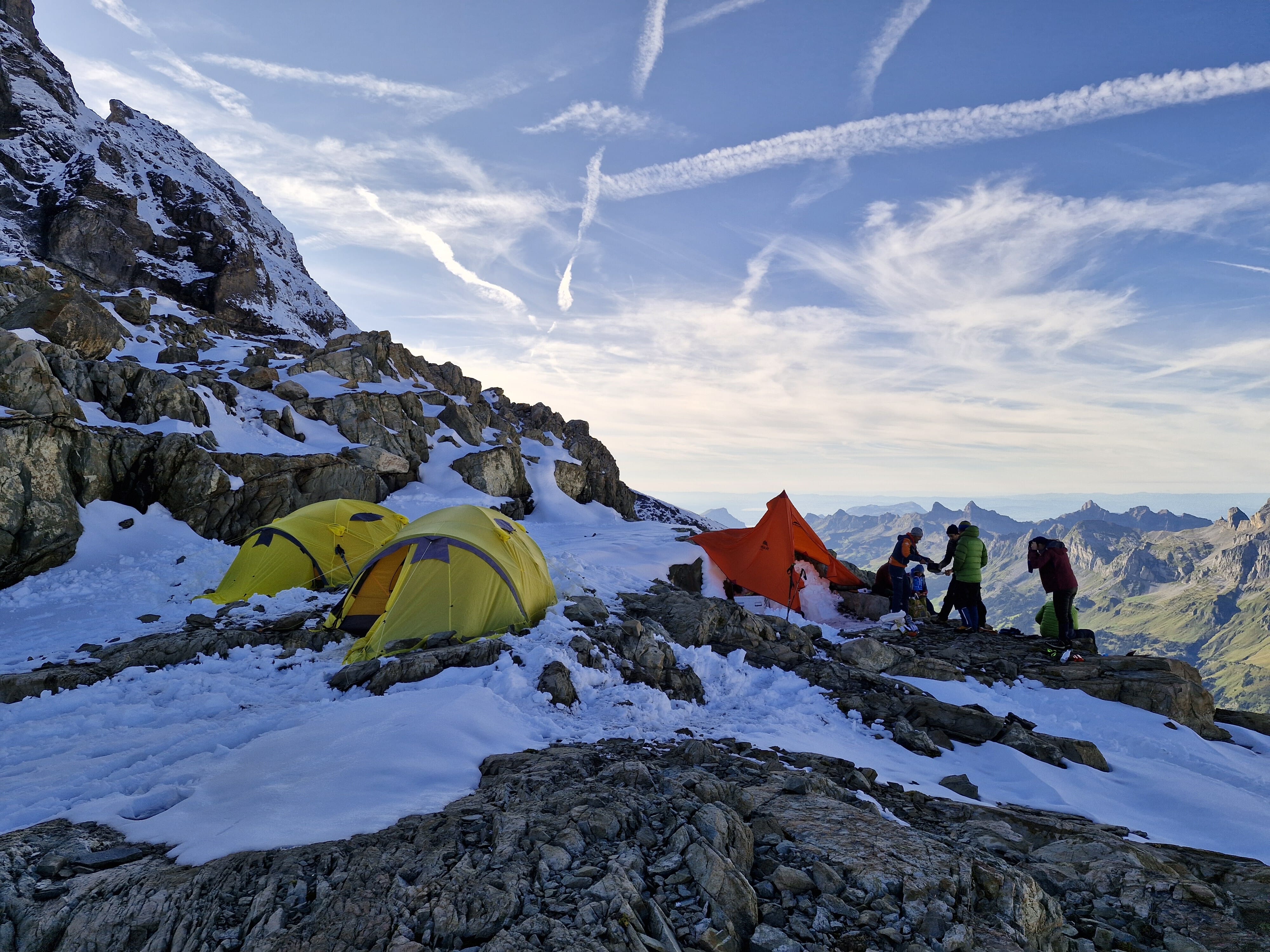 Gletschertrekking Glarner Alpen mit Übernachtung im Basecamp