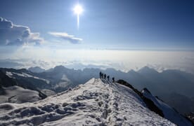 Gletschertrekking rund um den Monte Rosa