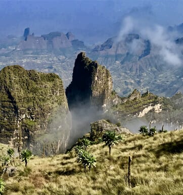 Trekkingreisen Athiopien Tour Besteigung Ras Dashan Ost Afrika