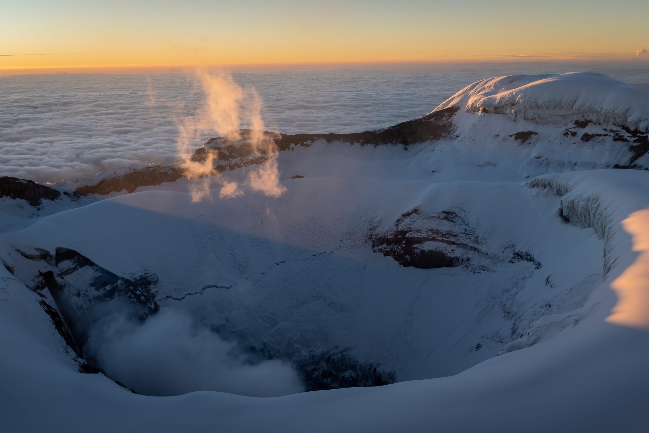Trekkingreise Vulkane Ecuadors mit Schweizer Bergführer