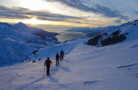 Schneeschuhtourenreise zu den wilden Lofoten