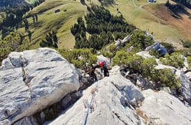 Klettertour Überschreitung der Lobhörner 2566m