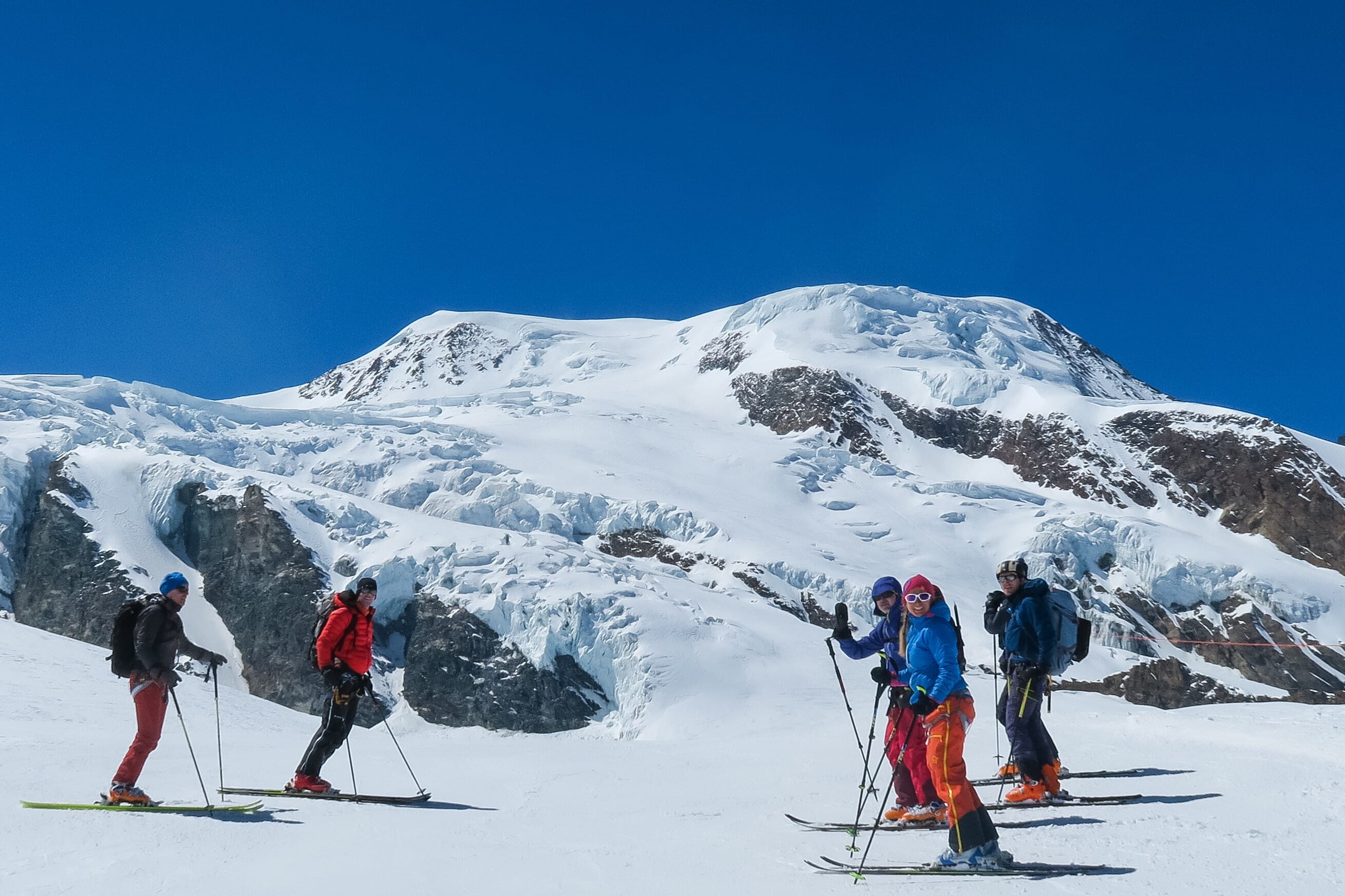 Alphubel 4206m: Beliebter Walliser Berg zwischen Saas Fee und Täsch