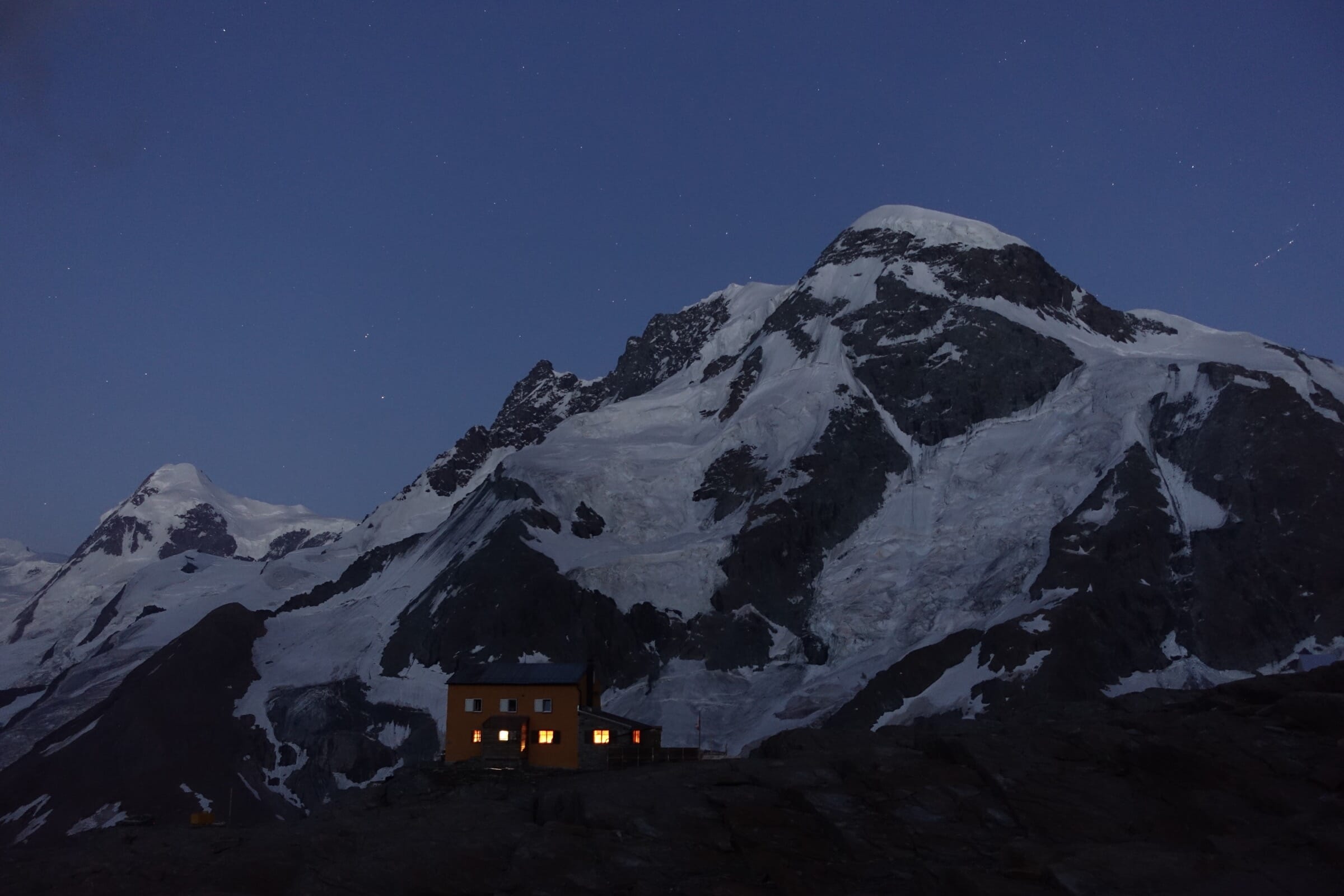 Breithorn 4164m: Einfachster 4000er ab Klein Matterhorn bei Zermatt