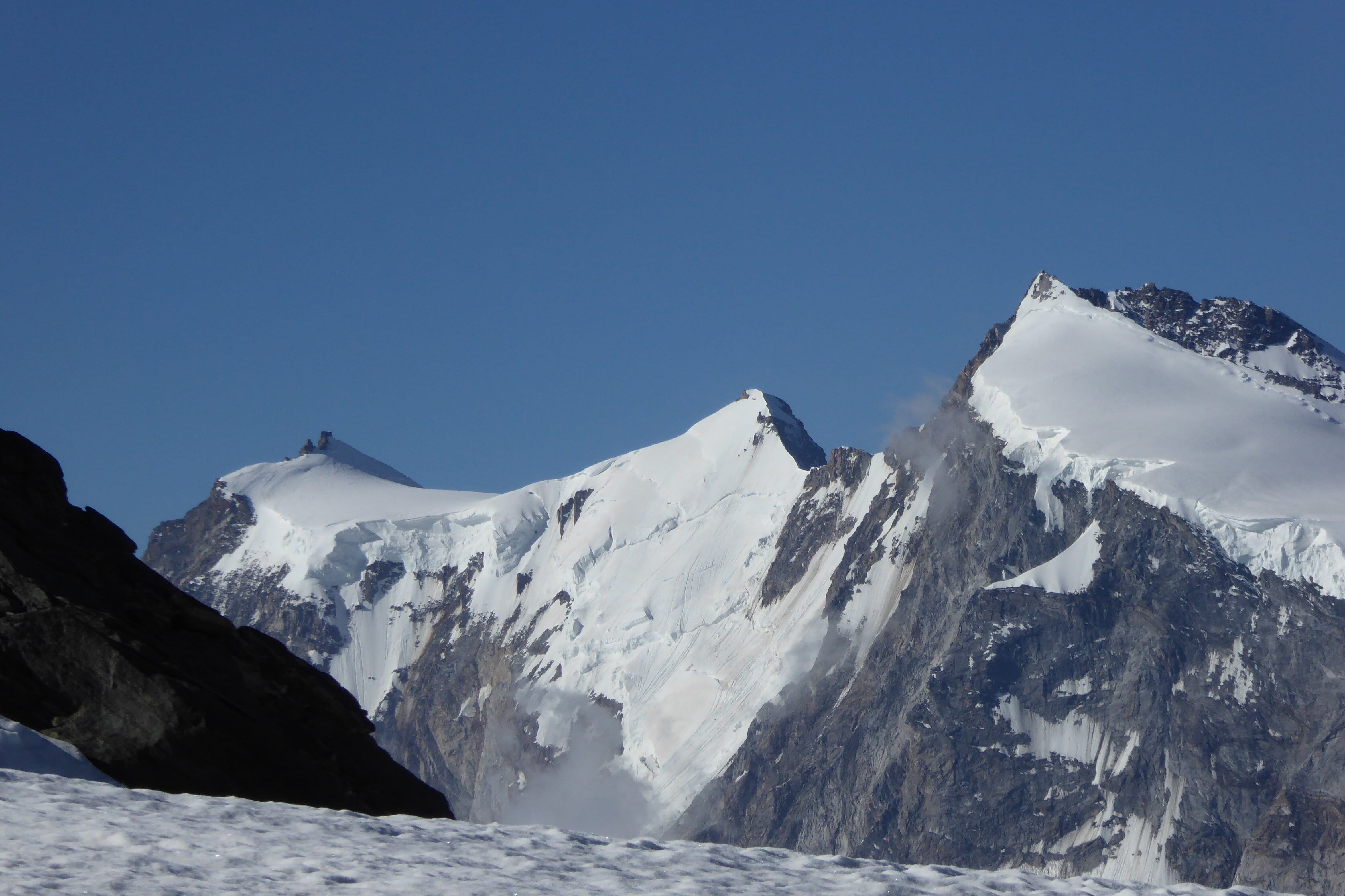 Zumsteinspitze 4563m: Dritthöchster Berg der Schweiz bei Zermatt
