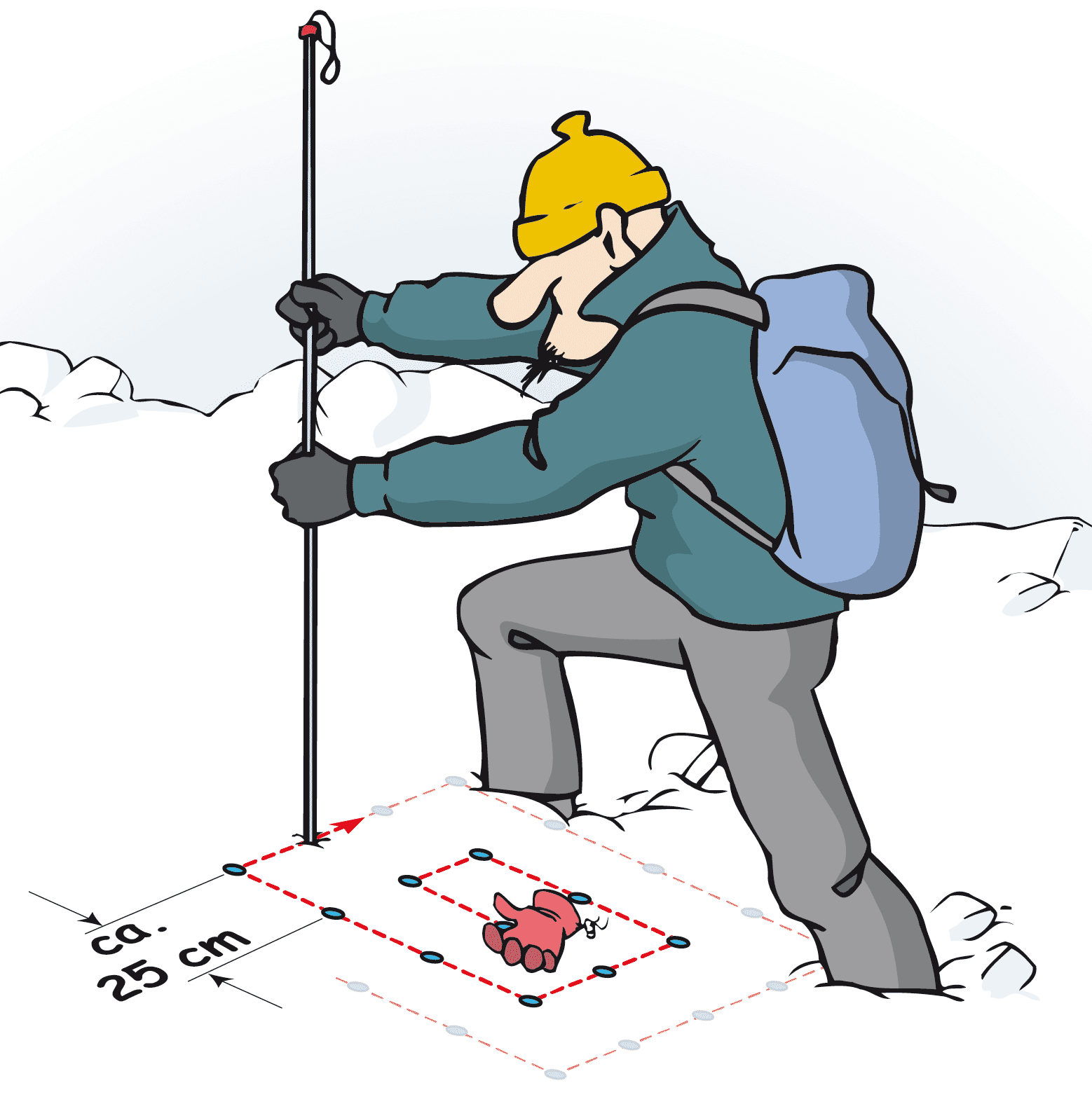 Was ist eine Lawinensonde?