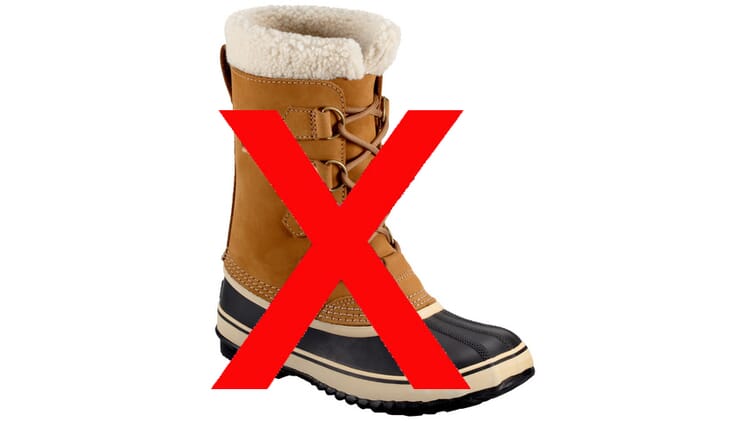 Die richtigen Schuhe für Schneeschuhtouren