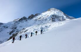 Skitour Breithorn 4164m - Tête Blanche 3707m