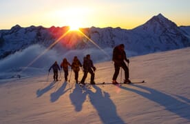 Skitour Allalinhorn 4027m - Strahlhorn 4190m