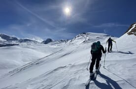Skitouren im Averstal Graubünden