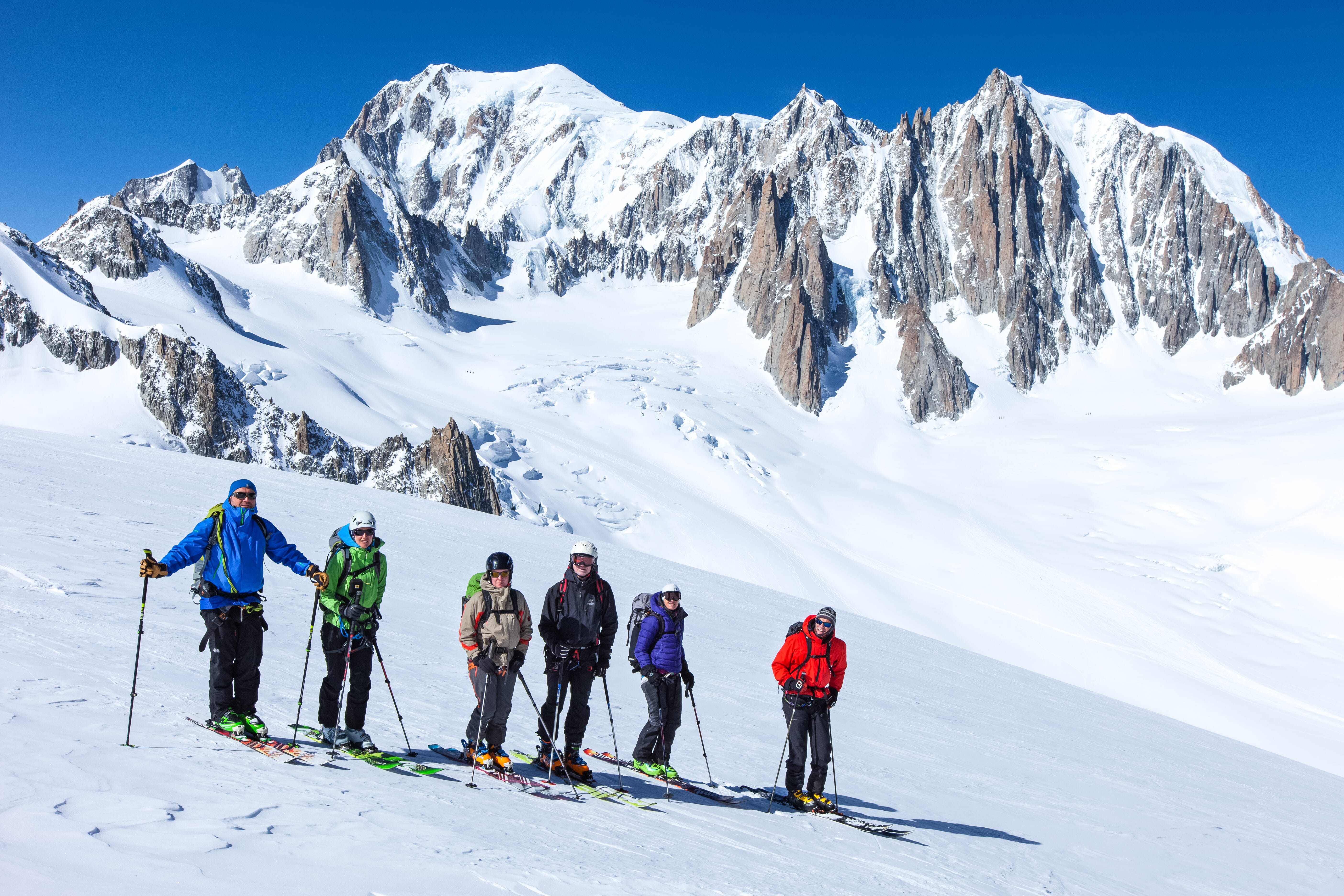 Skitouren im Mt. Blanc Massiv