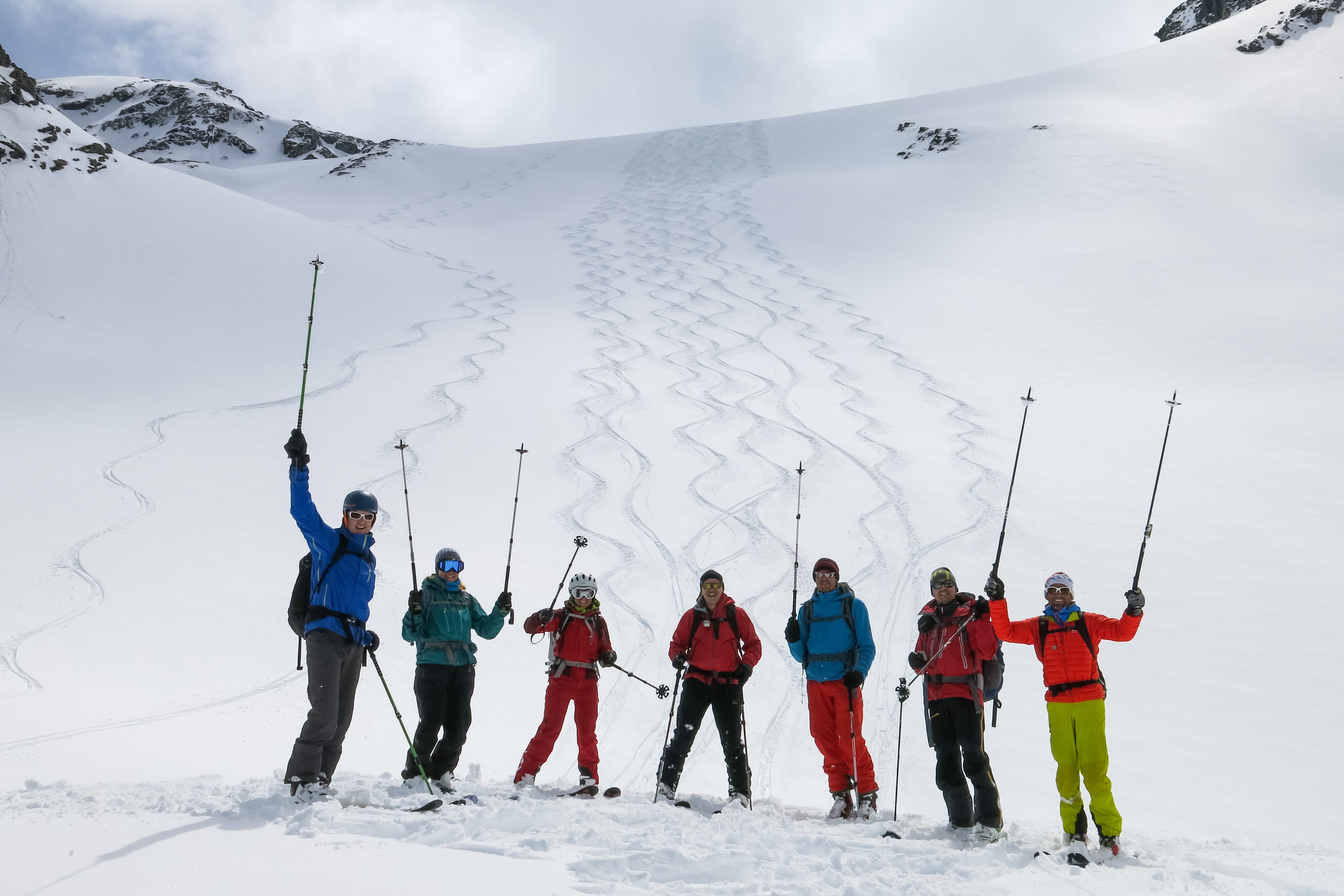 Skitour Fluchthorn & Feechopf ab Saas-Fee
