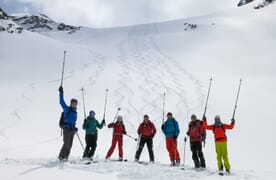 Skitour Fluchthorn & Feechopf ab Saas-Fee