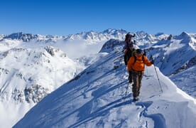 Ski- und Snowboardtouren rund um die Rotondohütte 