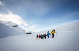 Schneeschuhtour Mattjisch Horn 2461m