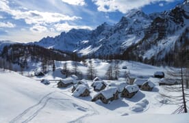 Schneeschuhtour von der Alpe Devero ins Binntal