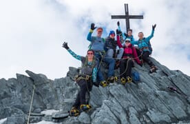 Schnupperkurs Bergsteigen (Firn/Eis) in Saas Fee