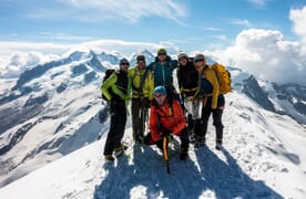 4000er Trainingswoche im Wallis