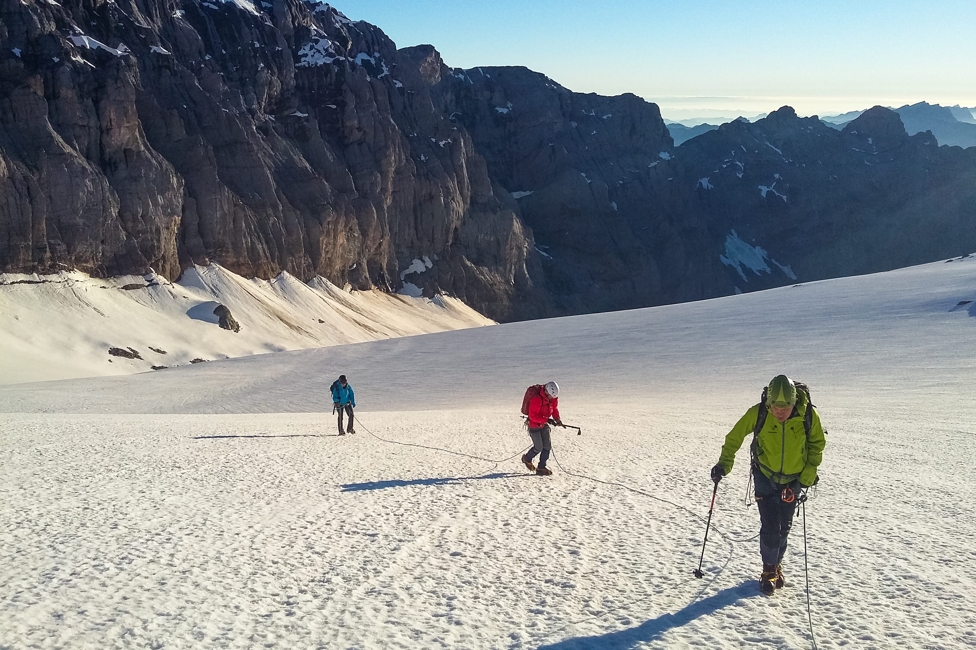 Gletschertrekking Glattfirn