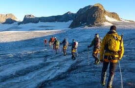 Familien-Gletschertrekking Planurahütte