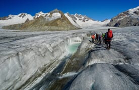 Gletschertrekking vom Jungfraujoch zum Grimselpass