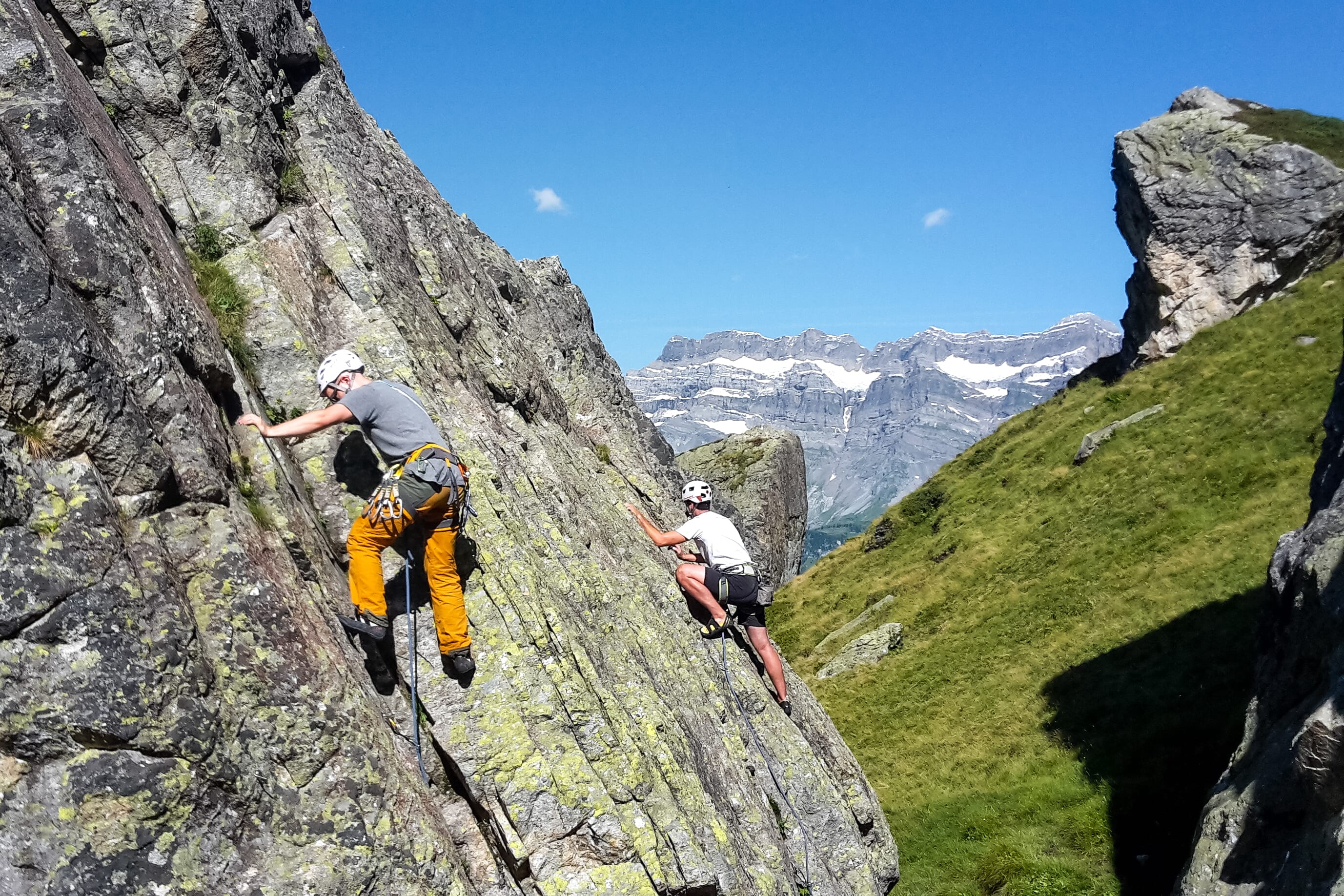 Klettern – Angebote und Kurse – Ausbildung in der Mettmenalp