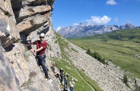 Kletterkurs Klettergarten Melchsee Frutt